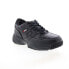 Фото #2 товара Skidbuster Slip Resistant Womens Black Wide Athletic Work Shoes