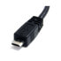 StarTech.com 6in Micro USB Cable - A to Micro B - 0.1524 m - USB A - Micro-USB B - Male/Male - 480 Mbit/s - Black