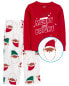 Фото #30 товара Toddler 2-Piece Merry and Bright Cotton & Fleece Pajamas 3T