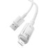 Фото #8 товара Kabel przewód w oplocie do iPhone Explorer Series USB - Lightning 2.4A 2m biały