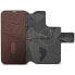 Decoded Leather MagSafe Modu Wallet iP 14 Pro Chocolate Brown