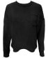 Фото #1 товара Women's Long-Sleeve Chest-Pocket T-Shirt, Created for Macy's