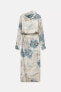 ZW COLLECTION PRINTED MIDI DRESS