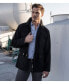 Фото #7 товара Wyat Mens Wool Blend Classic Barn Coat Cargo Pocket Military Jacket