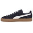 Фото #3 товара Puma Muenster Og Lace Up Mens Blue Sneakers Casual Shoes 384218-01