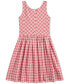 Фото #2 товара Big Girls Calissa Gingham Check Cotton Madras Dress