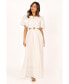 ფოტო #2 პროდუქტის Merletto Cut Out Maxi Women's Dress