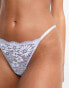 Фото #2 товара New Look lace thong in light blue