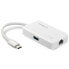 Фото #5 товара Edimax EU-4308 - USB 3.2 Gen 1 (3.1 Gen 1) Type-C - RJ-45 - USB 3.2 Gen 1 (3.1 Gen 1) Type-A - 5000 Mbit/s - White - LAN - Power - USB - CE - FCC - RoHS