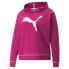 Puma Modern Sports Pullover Hoodie Womens Pink Casual Athletic Outerwear 8471041 XS - фото #3