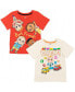 ფოტო #1 პროდუქტის Toddler Boys Nico Nina Cody Baby 2 Pack T-Shirts to