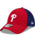 Фото #1 товара Бейсболка New Era мужская красная Philadelphia Phillies Team Neo 39THIRTY Flex Hat