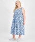 Фото #3 товара Платье смокинга с принтом цветов Tommy Hilfiger Plus Size