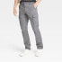 Фото #1 товара Men's Regular Fit Straight Cargo Pants - Goodfellow & Co Gray 36x34