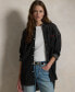 ფოტო #1 პროდუქტის Women's LA28 Olympic Oversize-Fit Denim Shirt