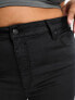 Фото #4 товара ASOS DESIGN Curve power stretch flared jeans in black