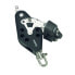 Фото #1 товара BARTON MARINE 7802631 370kg 8 mm Triple Swivel Pulley With Rope Support/Cleam Cleat
