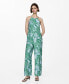 ფოტო #1 პროდუქტის Women's Floral Print Jumpsuit