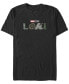 ფოტო #1 პროდუქტის Men's Loki Logo Short Sleeve Crew T-shirt