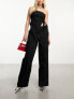 Фото #1 товара NA-KD x Josefine HJ tailored trousers in black