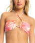 Juniors' Printed Beach Classics Fashion Bikini Top