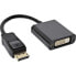 Фото #1 товара InLine DisplayPort Adapter Cable male / DVI-D 24+5 female black 0.15m