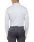Фото #2 товара Men's Mini Jacquard Long Sleeve Golf Polo Shirt