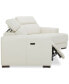 Фото #14 товара CLOSEOUT! Jenneth 3-Pc. Leather Sofa with 2 Power Motion Recliners and Cuddler, Created for Macy's