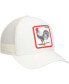 Men's White The Rooster Trucker Snapback Hat