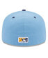 Фото #5 товара Men's Light Blue Montgomery Biscuits Authentic Collection Alternate Logo 59FIFTY Fitted Hat