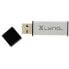 Xlyne ALU - 16 GB - USB Type-A - 2.0 - Cap - 7 g - Black,Silver