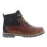 Фото #3 товара Dunham Strickland Chukka CI6420 Mens Brown Leather Lace Up Work Boots