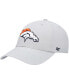 ფოტო #2 პროდუქტის Men's Gray Denver Broncos Clean Up Adjustable Hat