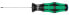 Wera 352 Ball end screwdriver for hexagon socket screws - 22 mm - 13 cm - 22 mm - 19 g - Black/Green