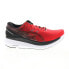 Фото #1 товара Asics GildeRide 1011B237-608 Mens Red Leather Wide Athletic Running Shoes 8.5