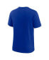 Фото #2 товара Men's Royal Dallas Cowboys Wordmark Logo Tri-Blend T-shirt