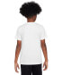 ფოტო #2 პროდუქტის Big Kids' Sportswear Logo Graphic Crewneck T-Shirt