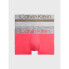 CALVIN KLEIN UNDERWEAR 000NB3130A boxers 3 units Cerise Lipstick / Grey Heather / Gray Olive, S - фото #1