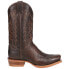 Фото #1 товара Ботинки мужские Justin Boots Andrews ковбойские с квадратным носком, коричневые, повседневные