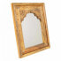 Wall mirror Alexandra House Living White Natural Glass Mango wood MDF Wood 3 x 51 x 42 cm