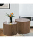 Фото #5 товара MDF With Ash/Oak/Walnut Veneer Side Table/Coffee Table/End Table/Ottoman(Walnut)