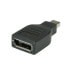 Фото #1 товара ROLINE DisplayPort Adapter - DP F - Mini DP M - Mini DP - DP - Black