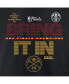 Фото #2 товара Men's Black Denver Nuggets 2023 NBA Finals Champions Hometown Originals Technical T-shirt