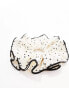 ASOS DESIGN hair scrunchie with oversized polka dot design