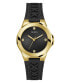 Фото #1 товара Guess Damen Armbanduhr Corset schwarz, gold 38 mm GW0599L2