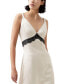 Women's Ennis Satin Lace-Trim Dress