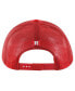 ფოტო #2 პროდუქტის Men's Scarlet Rutgers Scarlet Knights Garner Trucker Adjustable Hat