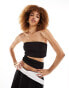 Фото #1 товара Lioness bandeau cut out top in black