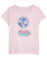 Kid Floral Globe Graphic Tee XS