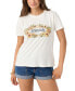 ფოტო #1 პროდუქტის Juniors' Diamond Surf Crewneck T-Shirt